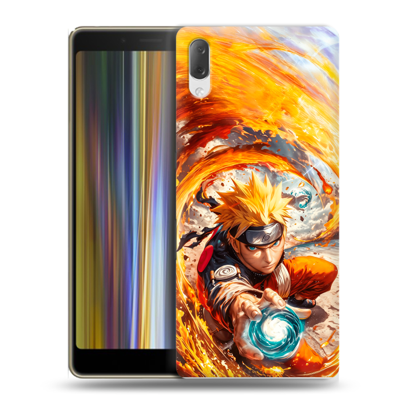 Пластиковый чехол на Sony Xperia L3 с принтом Аниме Наруто Naruto Пластиковый чехол на Sony Xperia L3 с принтом Аниме Наруто Naruto