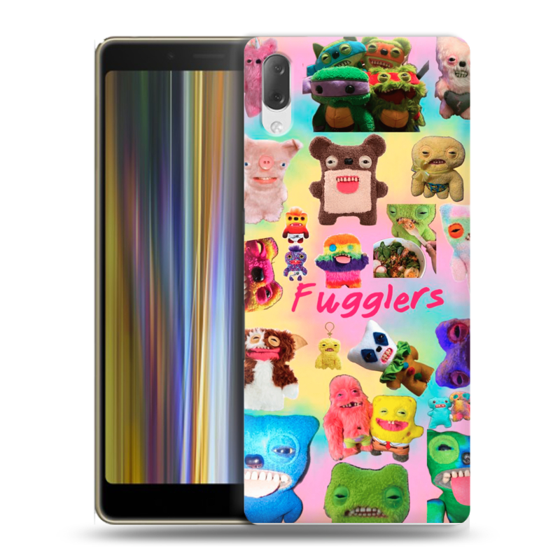 Пластиковый чехол на Sony Xperia L3 с принтом Флагер Fuggler Пластиковый чехол на Sony Xperia L3 с принтом Флагер Fuggler