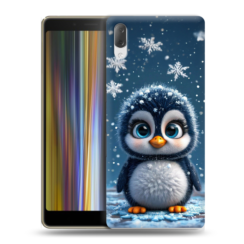 Пластиковый чехол на Sony Xperia L3 с принтом Новый год Пластиковый чехол на Sony Xperia L3 с принтом Новый год