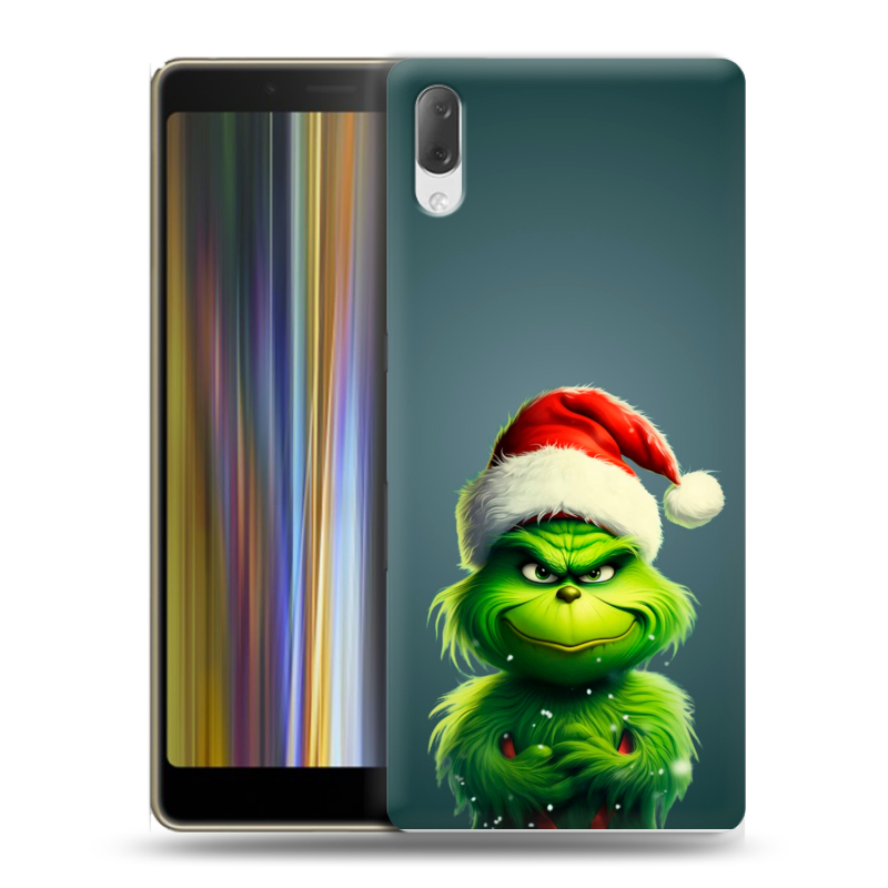 Пластиковый чехол на Sony Xperia L3 с принтом Новый год Пластиковый чехол на Sony Xperia L3 с принтом Новый год