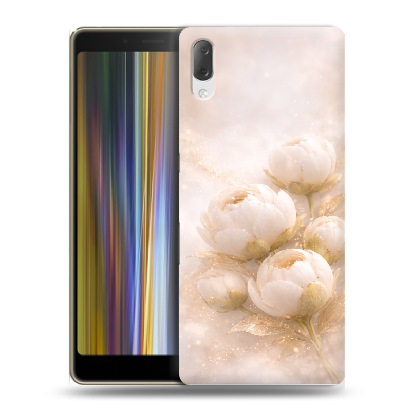 Пластиковый чехол на Sony Xperia L3 с принтом женский Пластиковый чехол на Sony Xperia L3 с принтом женский