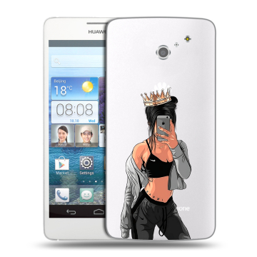 Пластиковый чехол на Huawei Ascend D2 с принтом Женские принты Пластиковый чехол на Huawei Ascend D2 с принтом Женские принты
