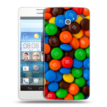 Пластиковый чехол на Huawei Ascend D2 с принтом Конфеты Пластиковый чехол на Huawei Ascend D2 с принтом Конфеты