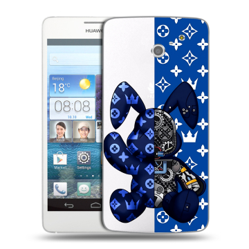 Пластиковый чехол на Huawei Ascend D2 с принтом Луи робот Пластиковый чехол на Huawei Ascend D2 с принтом Луи робот