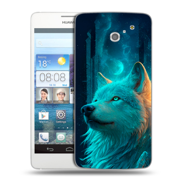 Пластиковый чехол на Huawei Ascend D2 с принтом бабочки саккура Пластиковый чехол на Huawei Ascend D2 с принтом бабочки саккура