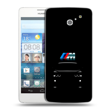 Пластиковый чехол на Huawei Ascend D2 с принтом БМВ BMW Пластиковый чехол на Huawei Ascend D2 с принтом БМВ BMW