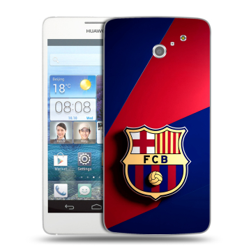 Пластиковый чехол на Huawei Ascend D2 с принтом Барселона Barcelona Пластиковый чехол на Huawei Ascend D2 с принтом Барселона Barcelona