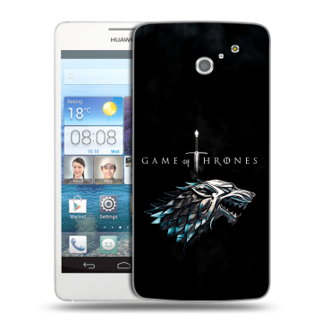 Пластиковый чехол на Huawei Ascend D2 с принтом Игра Престолов Game Thrones Пластиковый чехол на Huawei Ascend D2 с принтом Игра Престолов Game Thrones