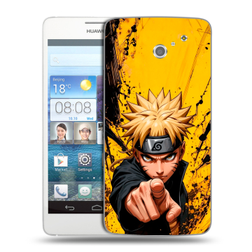 Пластиковый чехол на Huawei Ascend D2 с принтом Naruto Наруто Пластиковый чехол на Huawei Ascend D2 с принтом Naruto Наруто