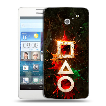 Пластиковый чехол на Huawei Ascend D2 с принтом Squid Game Игра кальмара Пластиковый чехол на Huawei Ascend D2 с принтом Squid Game Игра кальмара