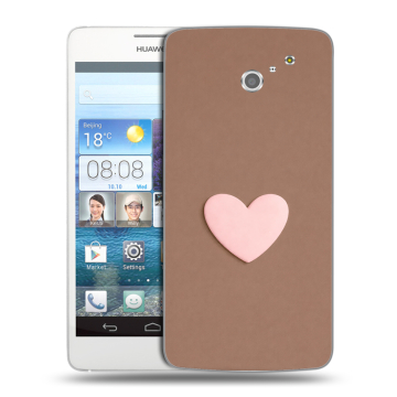 Пластиковый чехол на Huawei Ascend D2 с принтом женский Пластиковый чехол на Huawei Ascend D2 с принтом женский