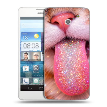 Пластиковый чехол на Huawei Ascend D2 с принтом для девочек Пластиковый чехол на Huawei Ascend D2 с принтом для девочек