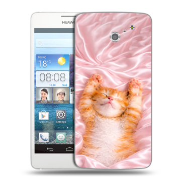 Пластиковый чехол на Huawei Ascend D2 с принтом женский Пластиковый чехол на Huawei Ascend D2 с принтом женский