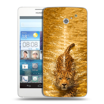 Пластиковый чехол на Huawei Ascend D2 с принтом женский Пластиковый чехол на Huawei Ascend D2 с принтом женский