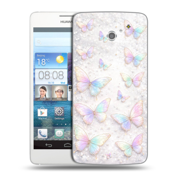Пластиковый чехол на Huawei Ascend D2 с принтом женский Пластиковый чехол на Huawei Ascend D2 с принтом женский