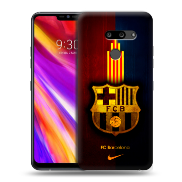 Пластиковый чехол на LG G8 ThinQ с принтом Барселона Barcelona Пластиковый чехол на LG G8 ThinQ с принтом Барселона Barcelona