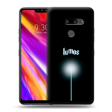 Пластиковый чехол на LG G8 ThinQ с принтом Harry Potter Гарри Поттер Пластиковый чехол на LG G8 ThinQ с принтом Harry Potter Гарри Поттер