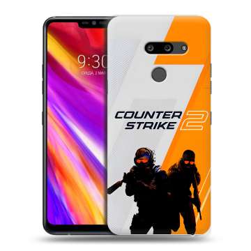 Пластиковый чехол на LG G8 ThinQ с принтом Counter Strike Пластиковый чехол на LG G8 ThinQ с принтом Counter Strike