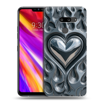 Пластиковый чехол на LG G8 ThinQ с принтом Y2K Пластиковый чехол на LG G8 ThinQ с принтом Y2K