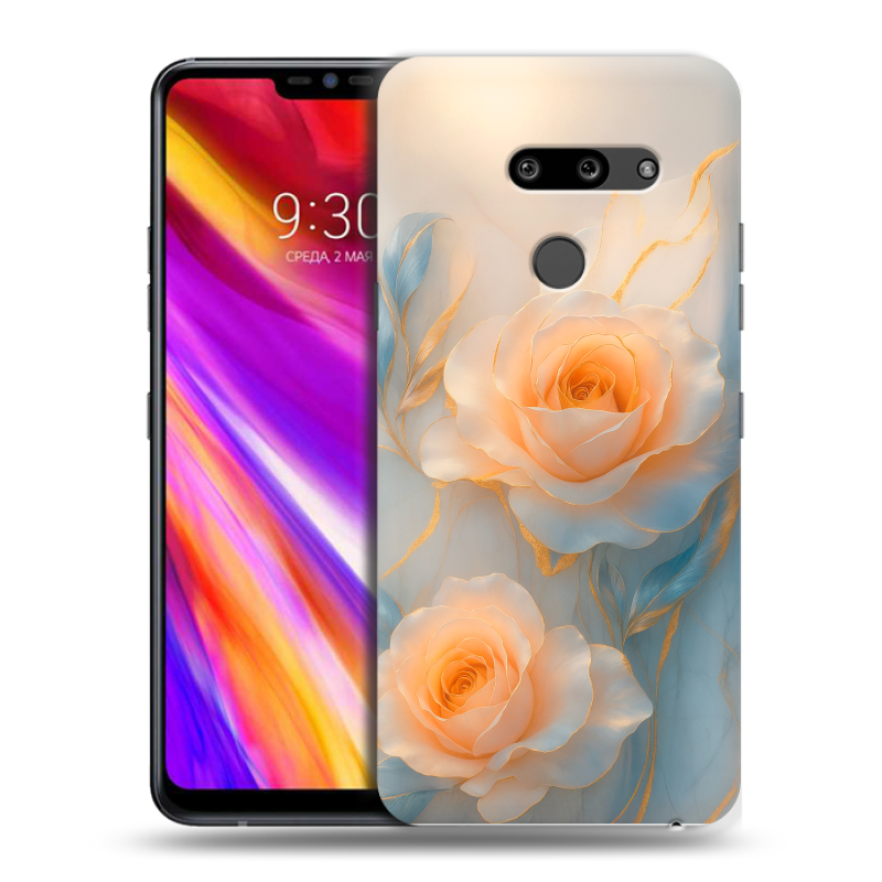 Пластиковый чехол на LG G8 ThinQ с принтом Женский Пластиковый чехол на LG G8 ThinQ с принтом Женский