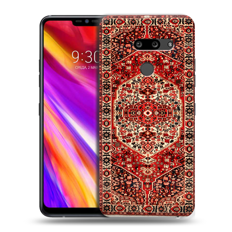 Пластиковый чехол на LG G8 ThinQ с принтом Ковер Пластиковый чехол на LG G8 ThinQ с принтом Ковер