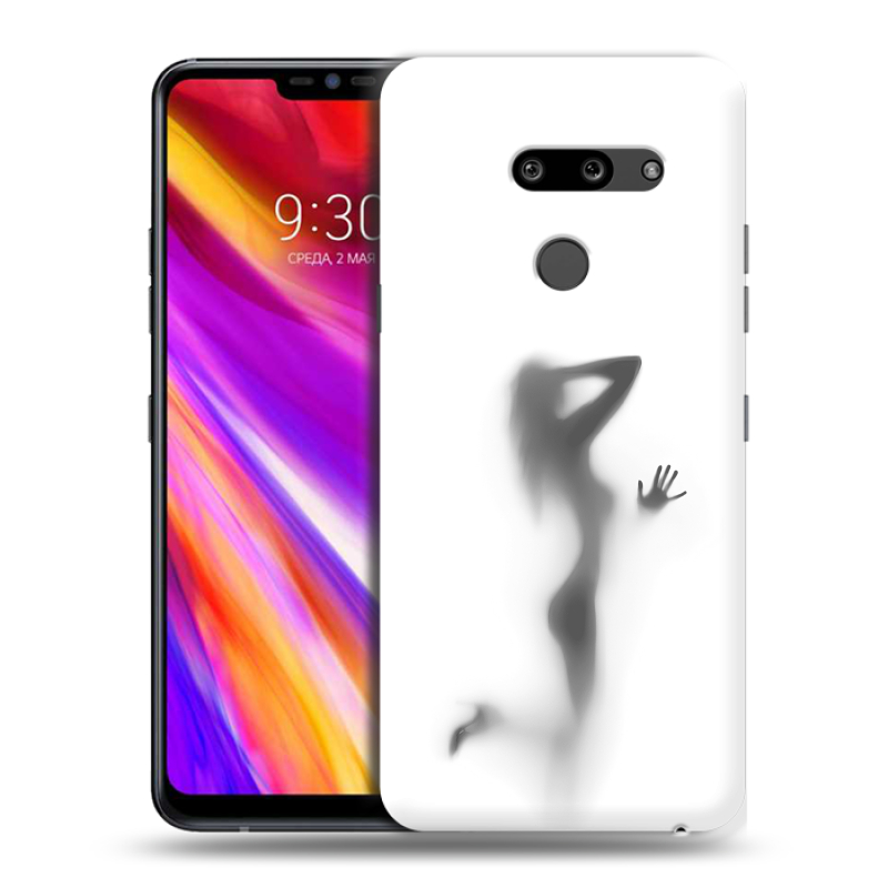 Пластиковый чехол на LG G8 ThinQ с принтом Силуэт Пластиковый чехол на LG G8 ThinQ с принтом Силуэт
