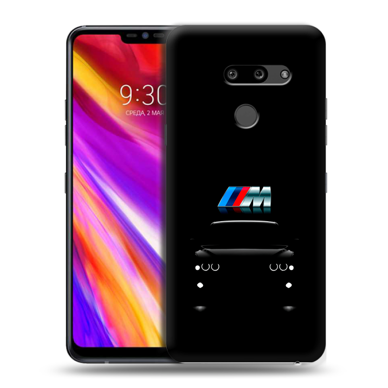 Пластиковый чехол на LG G8 ThinQ с принтом БМВ BMW Пластиковый чехол на LG G8 ThinQ с принтом БМВ BMW