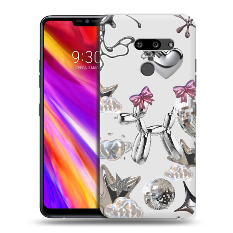 Пластиковый чехол на LG G8 ThinQ с принтом Y2K Пластиковый чехол на LG G8 ThinQ с принтом Y2K