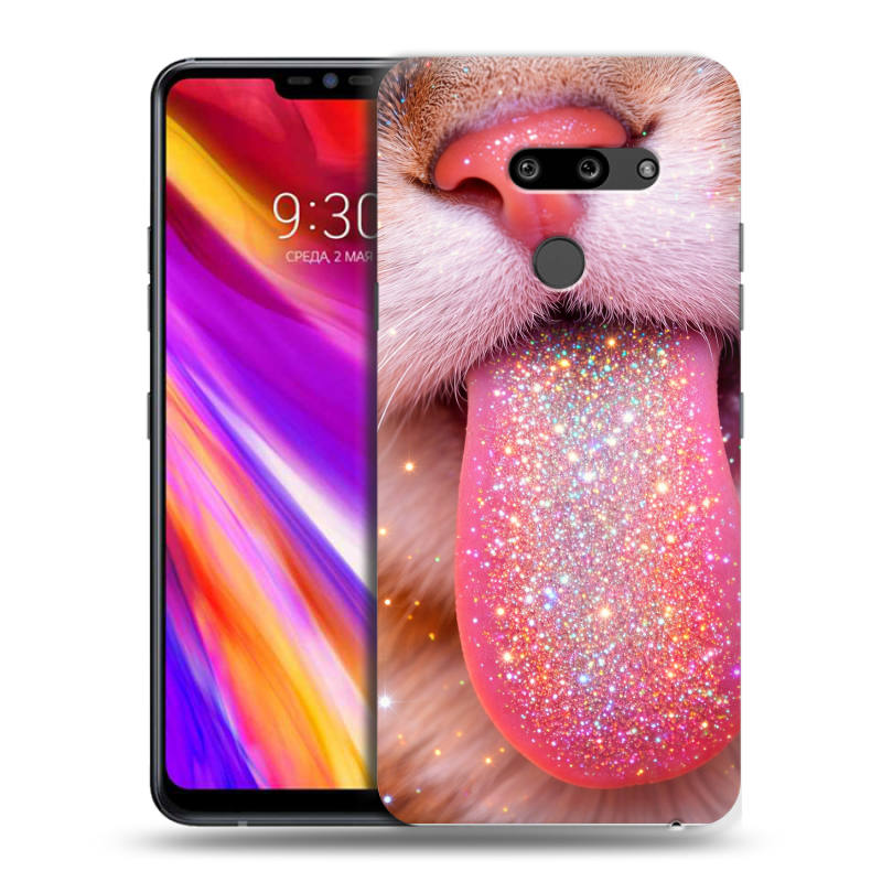 Пластиковый чехол на LG G8 ThinQ с принтом для девочек Пластиковый чехол на LG G8 ThinQ с принтом для девочек