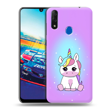 Силиконовый чехол на ZTE Blade V10 с принтом Единорог Силиконовый чехол на ZTE Blade V10 с принтом Единорог