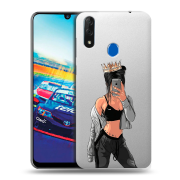 Силиконовый чехол на ZTE Blade V10 с принтом Женские принты Силиконовый чехол на ZTE Blade V10 с принтом Женские принты