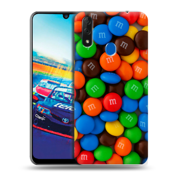 Силиконовый чехол на ZTE Blade V10 с принтом Конфеты Силиконовый чехол на ZTE Blade V10 с принтом Конфеты