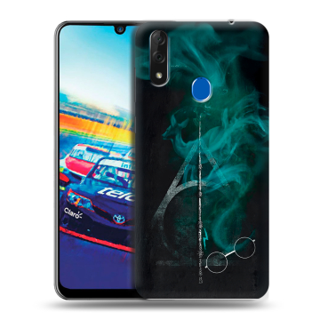 Силиконовый чехол на ZTE Blade V10 с принтом Гарри Поттер Harry Potter