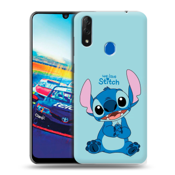 Силиконовый чехол на ZTE Blade V10 с принтом Лило и Стич