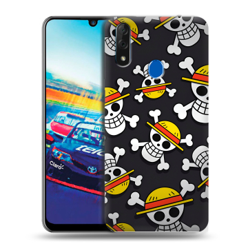 Силиконовый чехол на ZTE Blade V10 с принтом One Piece Ван Пис