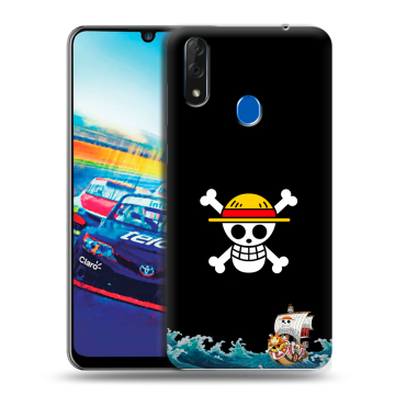 Силиконовый чехол на ZTE Blade V10 с принтом One Piece Ван Пис