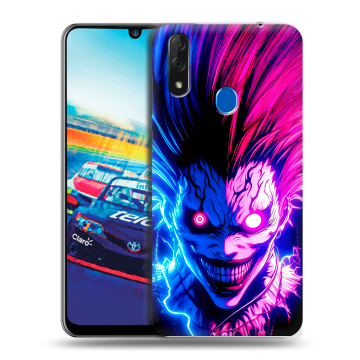 Силиконовый чехол на ZTE Blade V10 с принтом Death note Тетрадь смерти