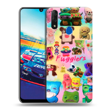 Силиконовый чехол на ZTE Blade V10 с принтом Флагер Fuggler