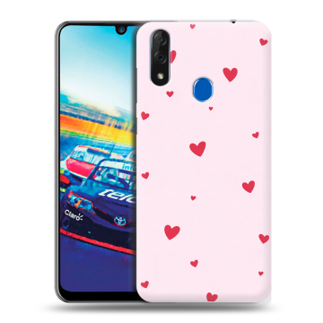 Силиконовый чехол на ZTE Blade V10 с принтом для девочек