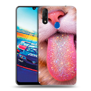 Силиконовый чехол на ZTE Blade V10 с принтом для девочек