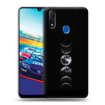 Силиконовый чехол на ZTE Blade V10 с принтом женский