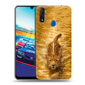 Силиконовый чехол на ZTE Blade V10 с принтом женский