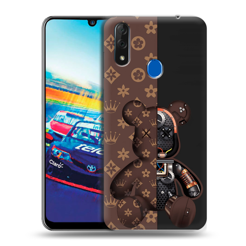 Силиконовый чехол на ZTE Blade V10 с принтом Луи робот Силиконовый чехол на ZTE Blade V10 с принтом Луи робот