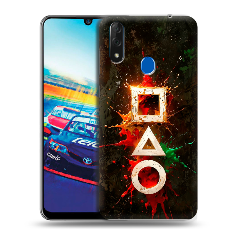 Силиконовый чехол на ZTE Blade V10 с принтом Squid Game Игра кальмара Силиконовый чехол на ZTE Blade V10 с принтом Squid Game Игра кальмара