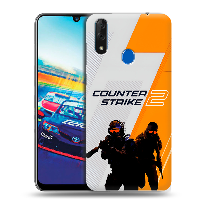 Силиконовый чехол на ZTE Blade V10 с принтом Counter Strike Силиконовый чехол на ZTE Blade V10 с принтом Counter Strike