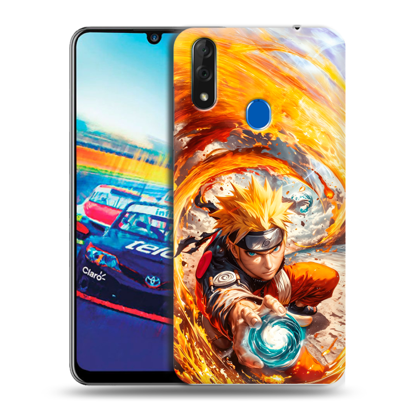 Силиконовый чехол на ZTE Blade V10 с принтом Аниме Наруто Naruto Силиконовый чехол на ZTE Blade V10 с принтом Аниме Наруто Naruto