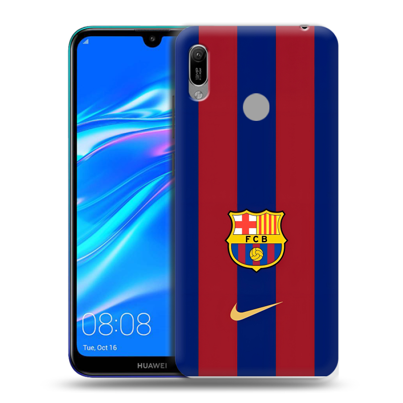Пластиковый чехол на Huawei Y6 (2019) с принтом Барселона Barcelona Пластиковый чехол на Huawei Y6 (2019) с принтом Барселона Barcelona