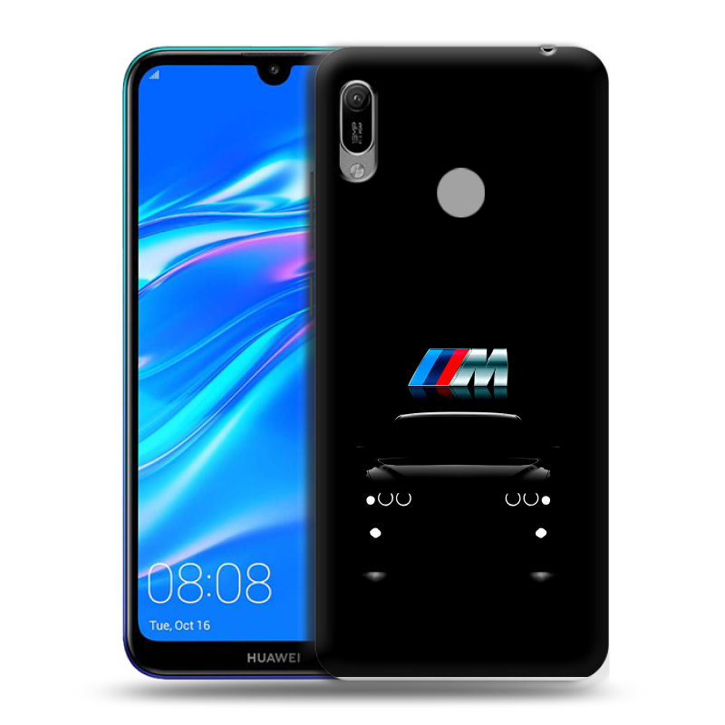 Пластиковый чехол на Huawei Y6 (2019) с принтом БМВ BMW Пластиковый чехол на Huawei Y6 (2019) с принтом БМВ BMW