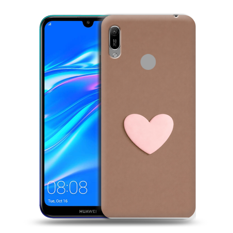Пластиковый чехол на Huawei Y6 (2019) с принтом женский Пластиковый чехол на Huawei Y6 (2019) с принтом женский