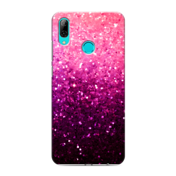 Силиконовый противоударный чехол на Huawei Y7 (2019) с принтом Блестки Силиконовый противоударный чехол на Huawei Y7 (2019) с принтом Блестки
